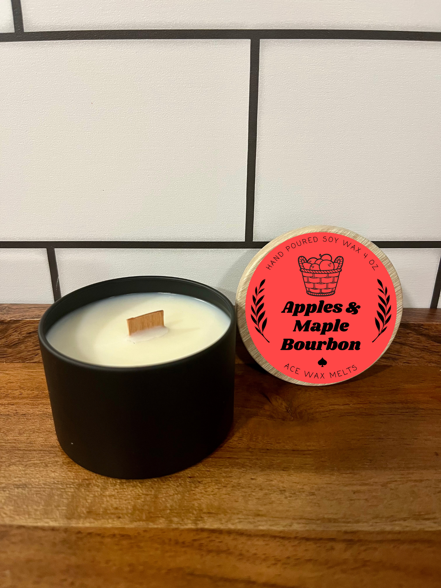 Apples & Maple Bourbon - 4oz Candle