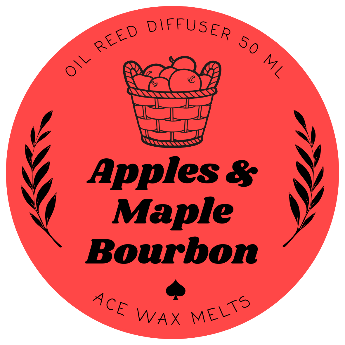 Apples & Maple Bourbon - Oil Reed Diffuser