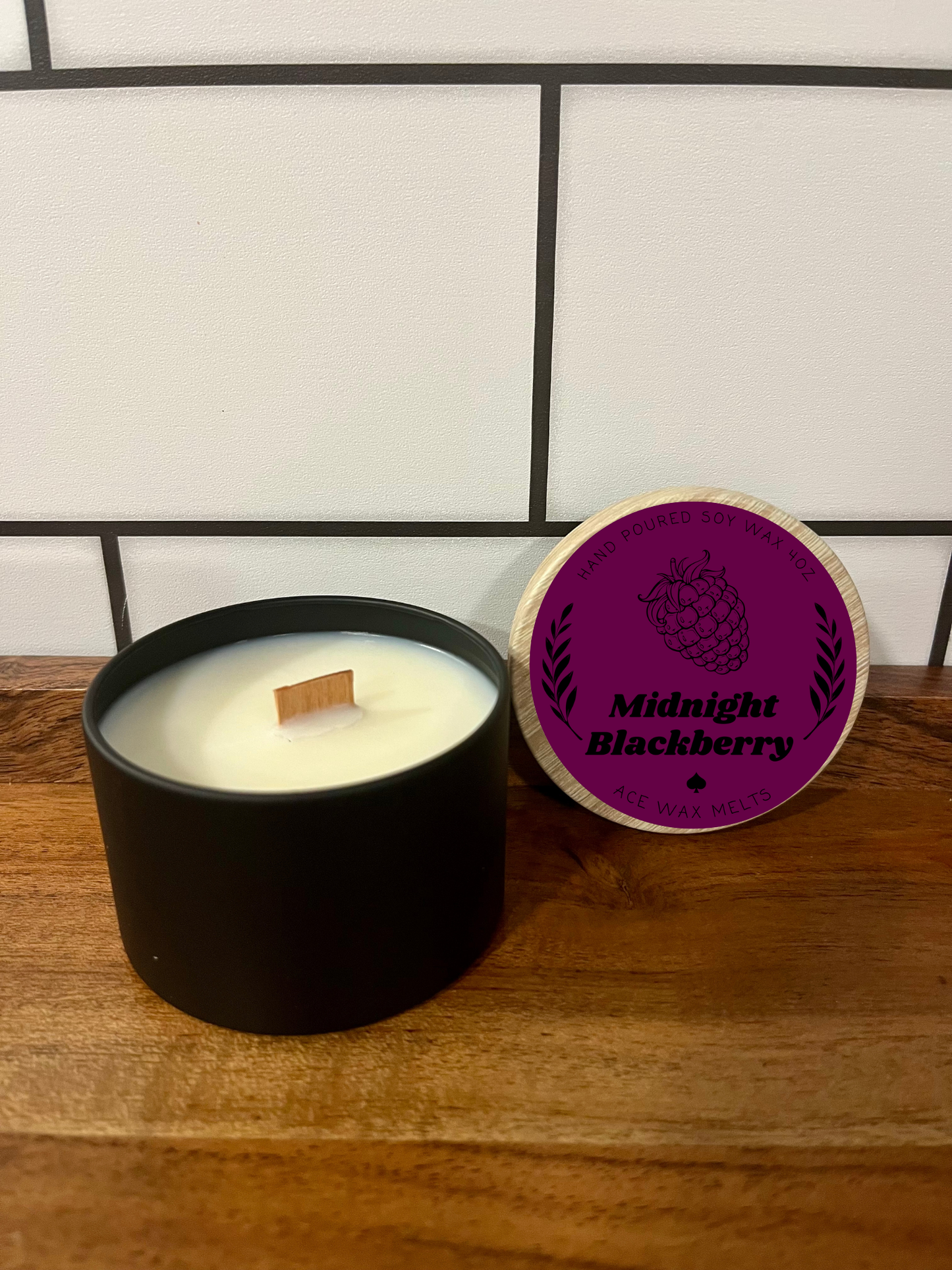 Midnight Blackberry - 4oz Candle
