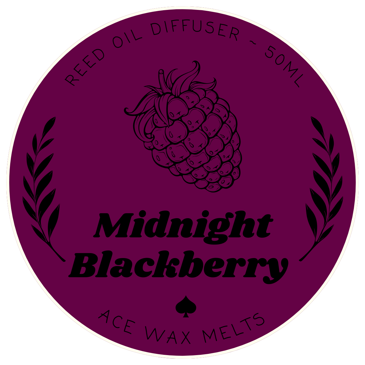 Midnight Blackberry - Oil Reed Diffuser