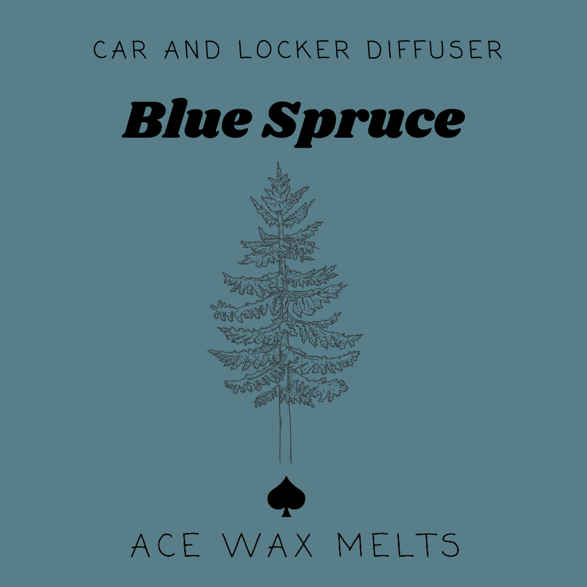 Blue Spruce - Car & Locker Diffuser