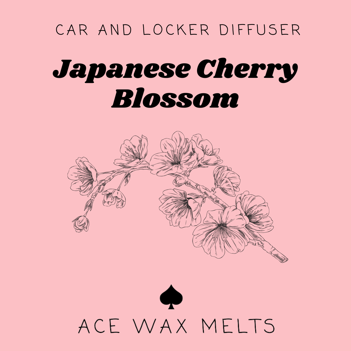 Japanese Cherry Blossom - Car & Locker Oil Diffuser