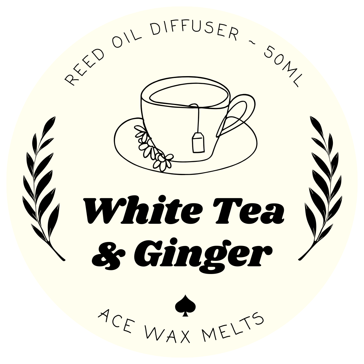 White Tea & Ginger - Oil Reed Diffuser