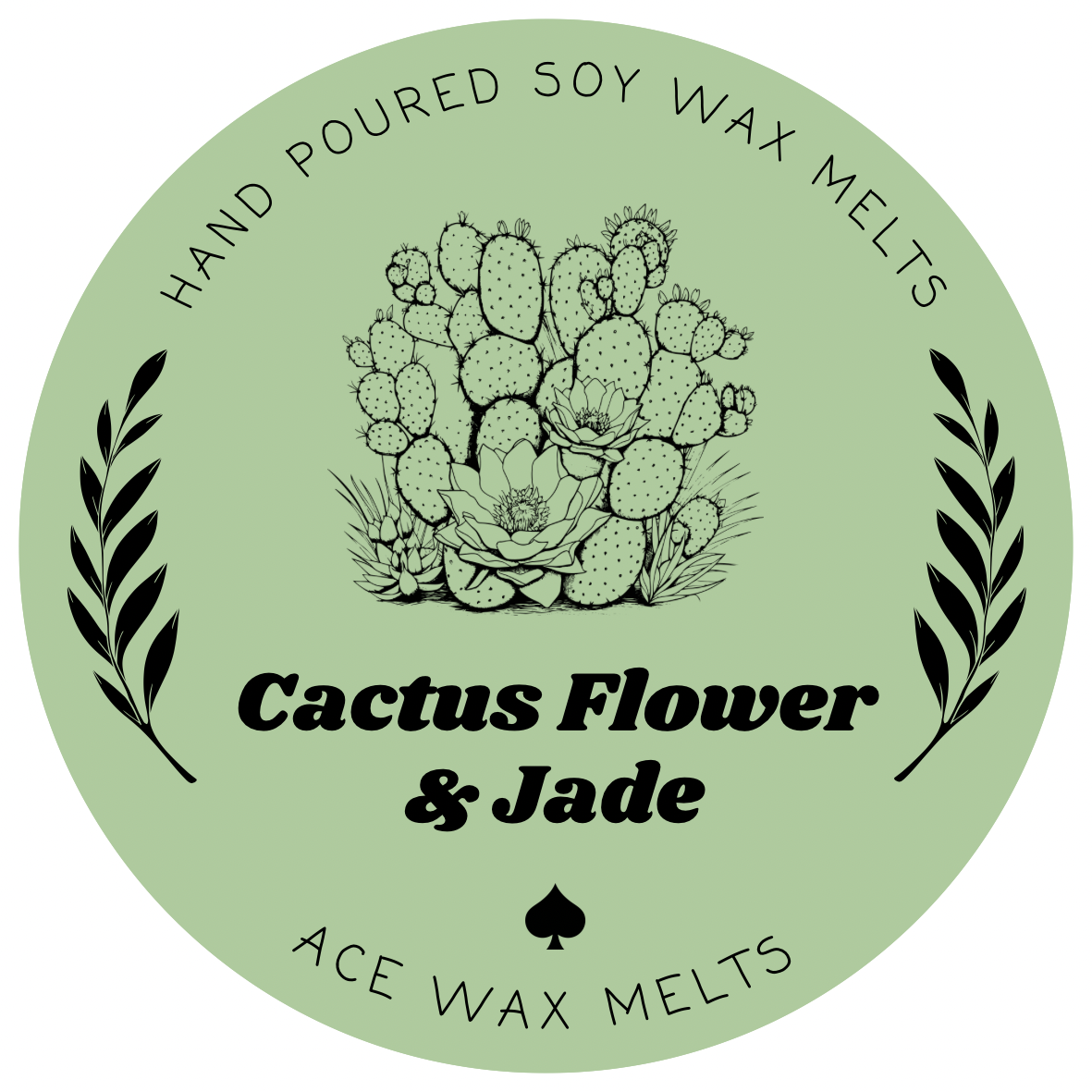 Cactus Flower & Jade - Custom Cactus Wax Melts