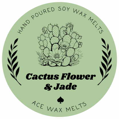 Cactus Flower & Jade - Custom Cactus Wax Melts