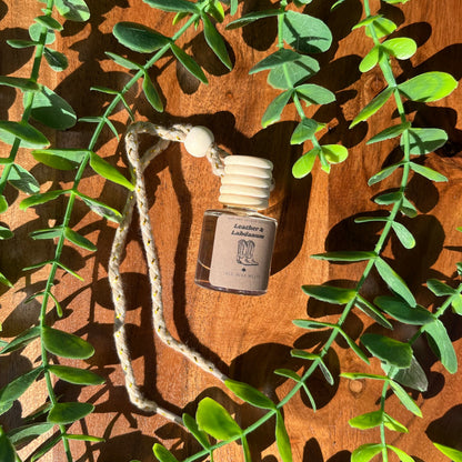 Leather & Labdanum - Car and Locker Diffuser