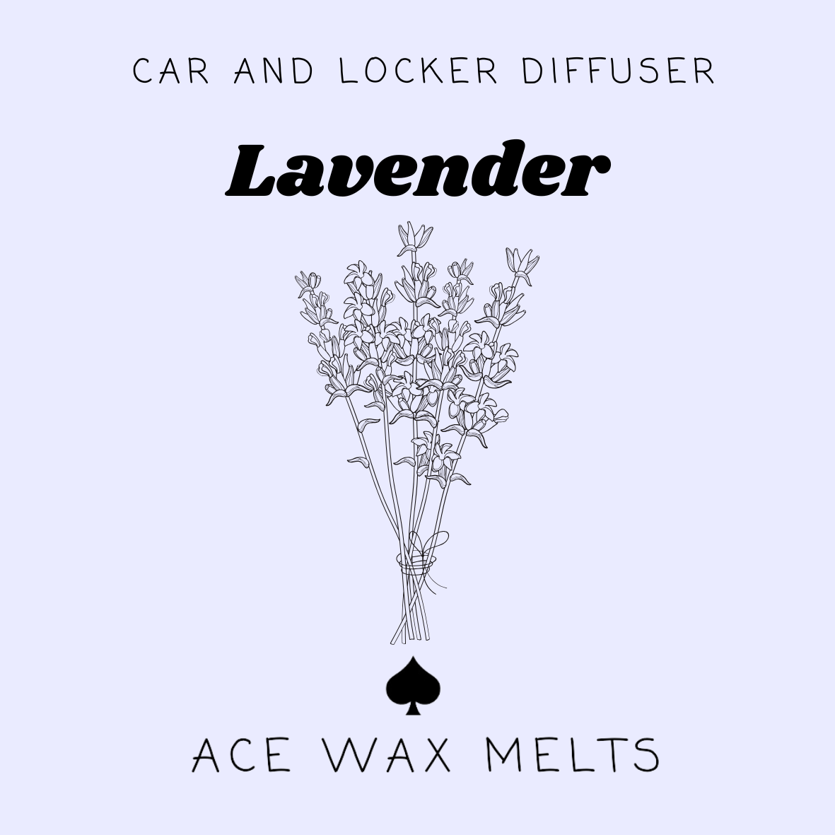 Lavender - Car and Locker Diffuser