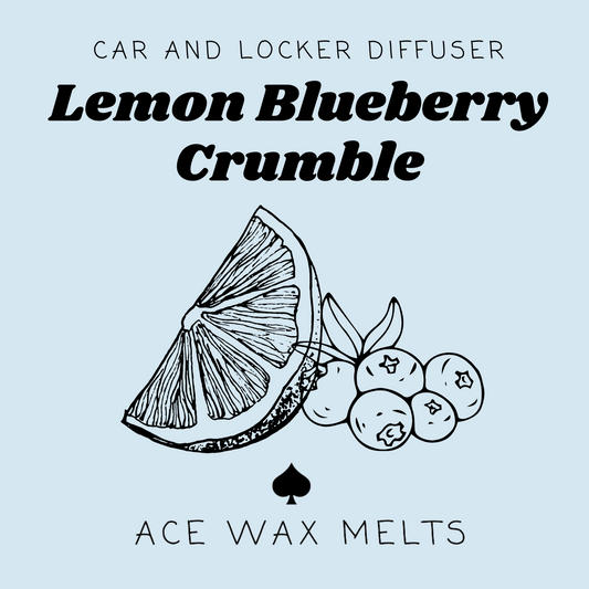 Lemon Blueberry Crumble - Car and Locker Diffuser