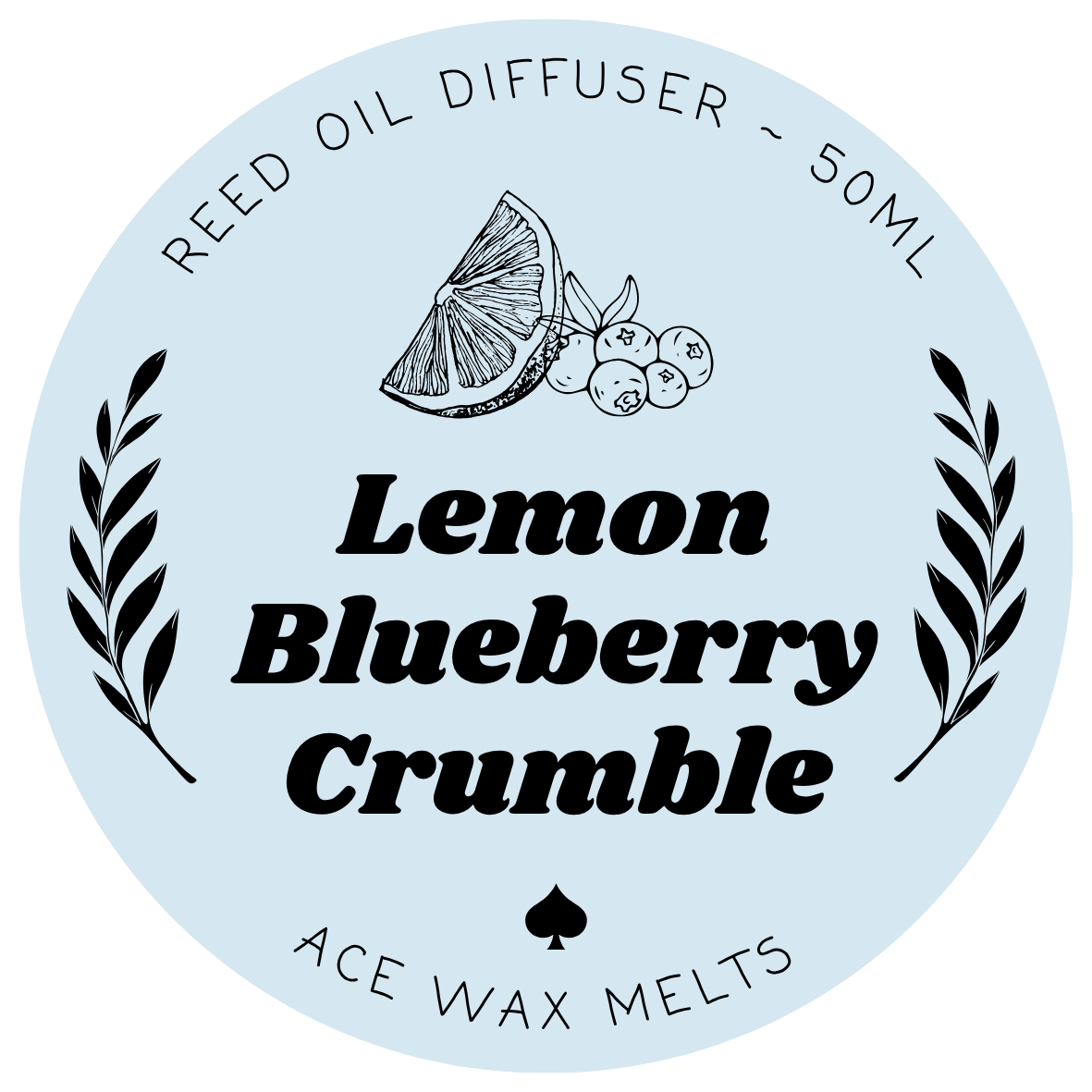 Lemon Blueberry Crumble - Reed Oil Diffuser