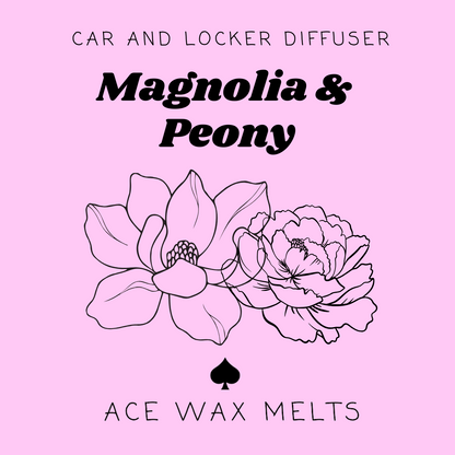 Magnolia & Peony - Car and Locker Diffuser