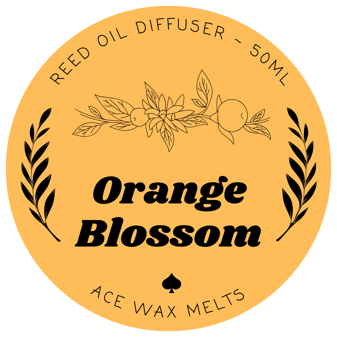 Orange Blossom - Reed Oil Diffuser