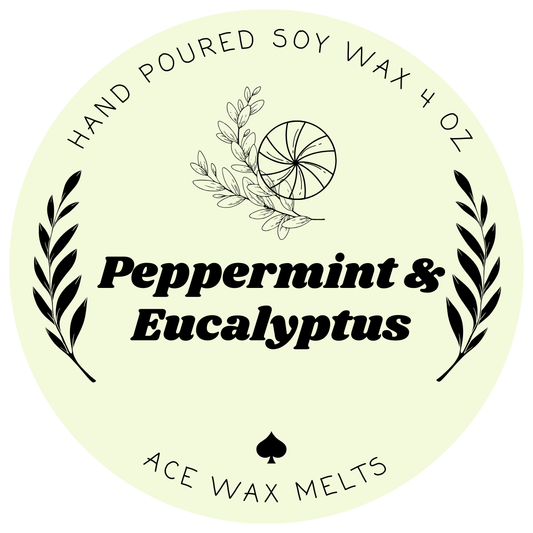 Peppermint & Eucalyptus - 4oz Candle