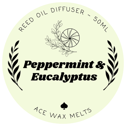 Peppermint & Eucalyptus - Reed Oil Diffuser
