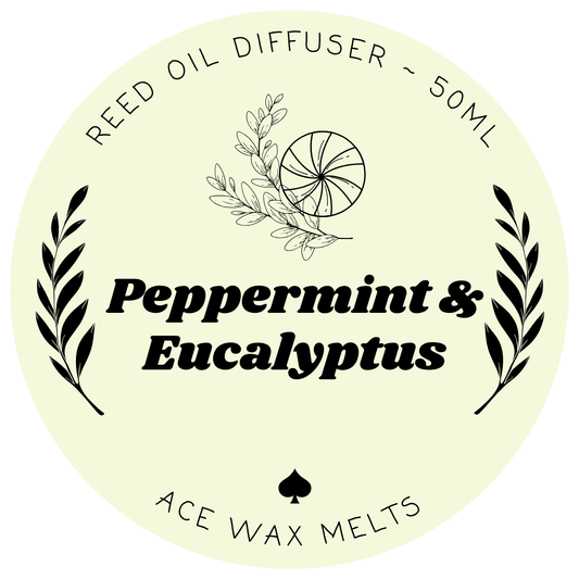 Peppermint & Eucalyptus - Reed Oil Diffuser
