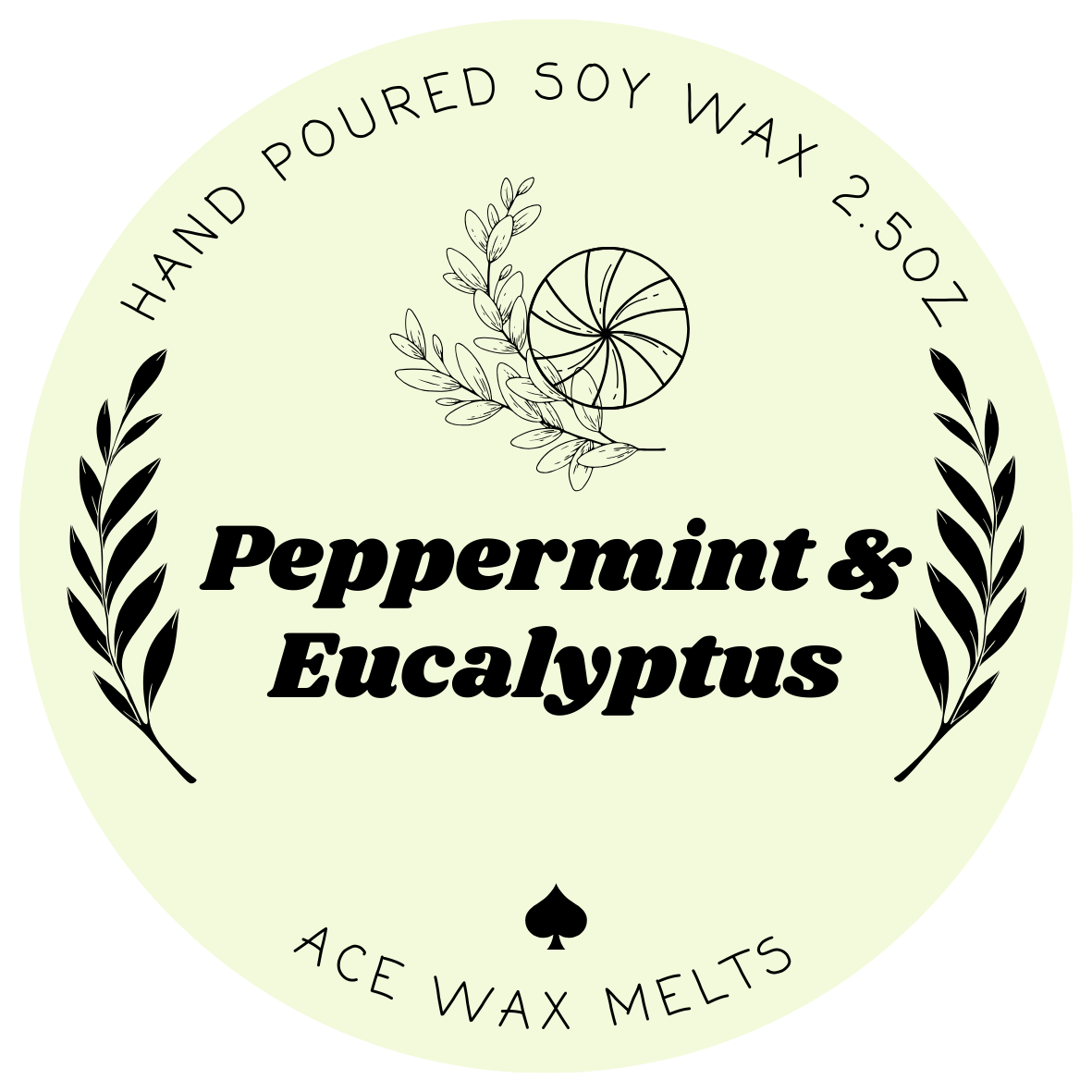 Peppermint & Eucalyptus - 2.5oz Wax Melts
