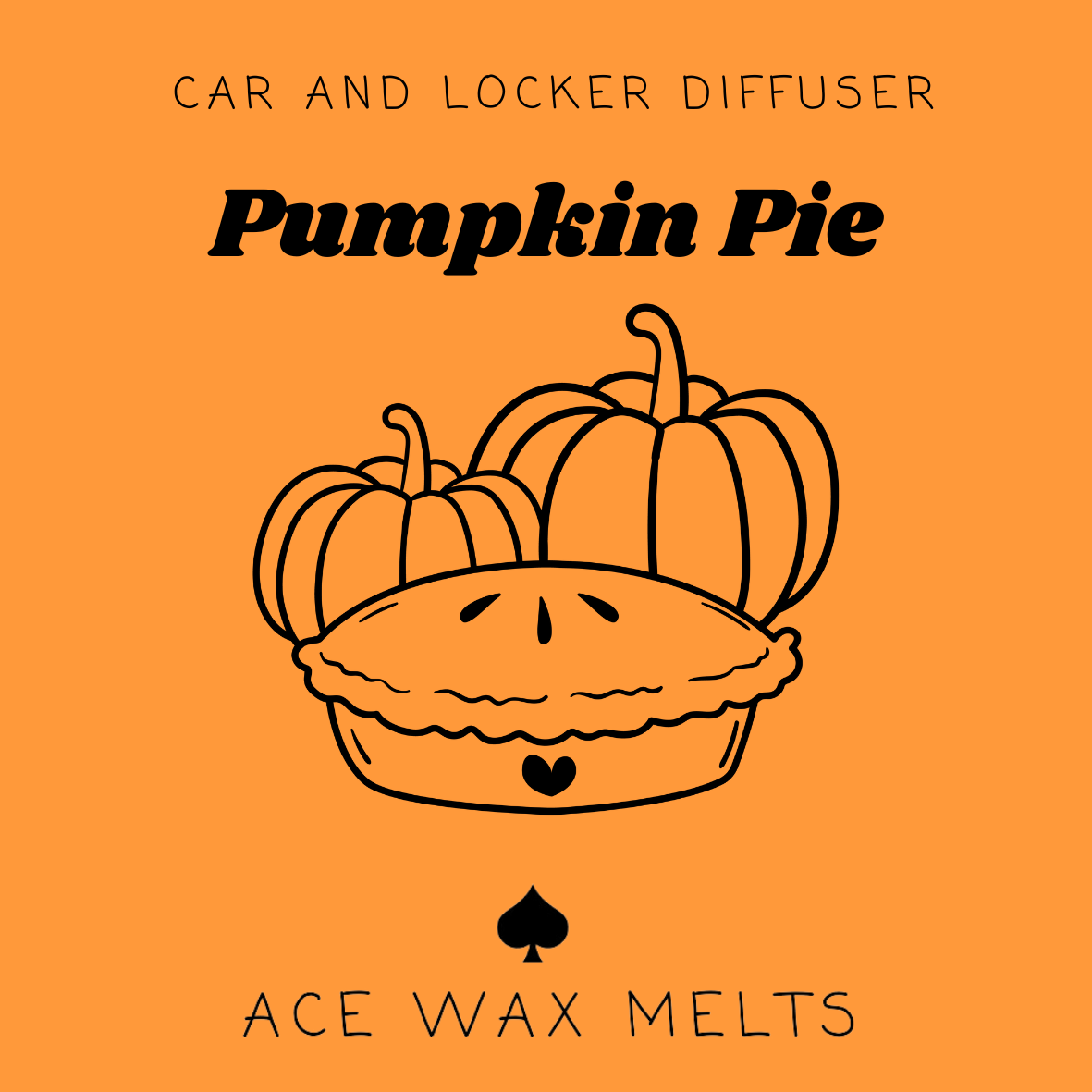 Pumpkin Pie - Car & Locker Diffuser