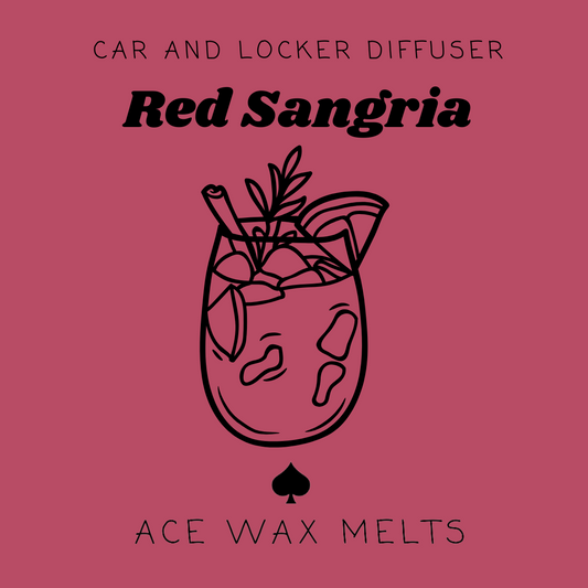 Red Sangria - Car and Locker Diffuser