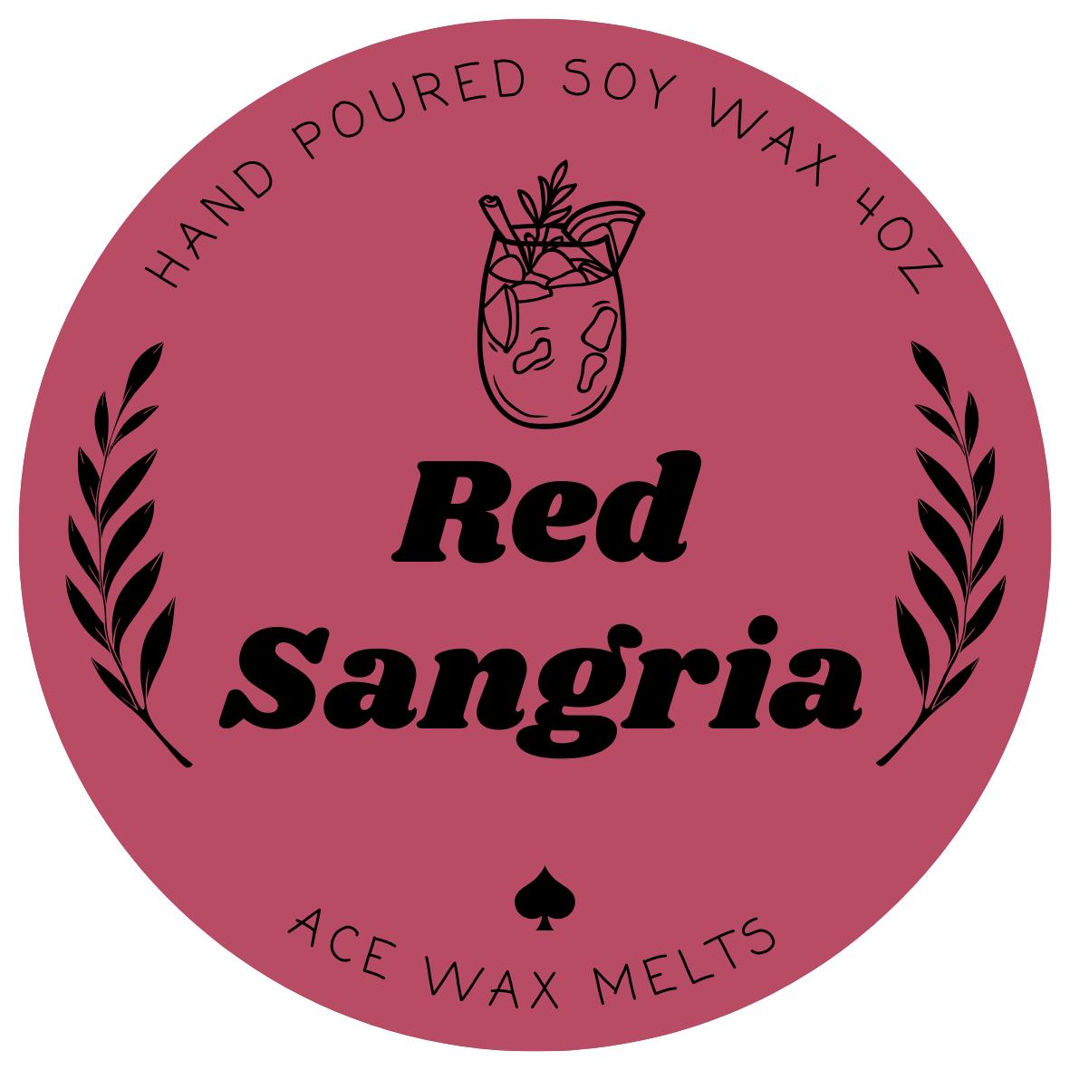 Red Sangria - 4oz Candle