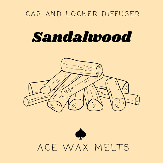 Sandalwood - Car and Locker Diffuser