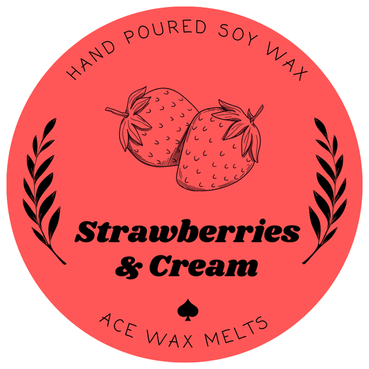 Strawberries & Cream - 2.5oz Wax Melts