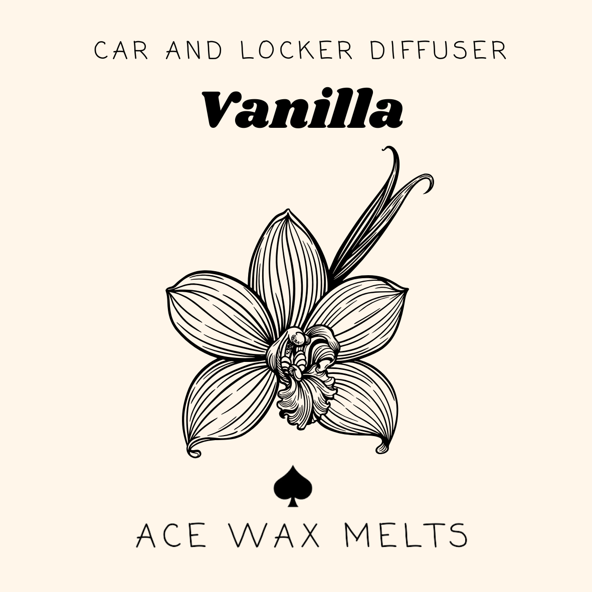 Vanilla - Car and Locker Diffuser