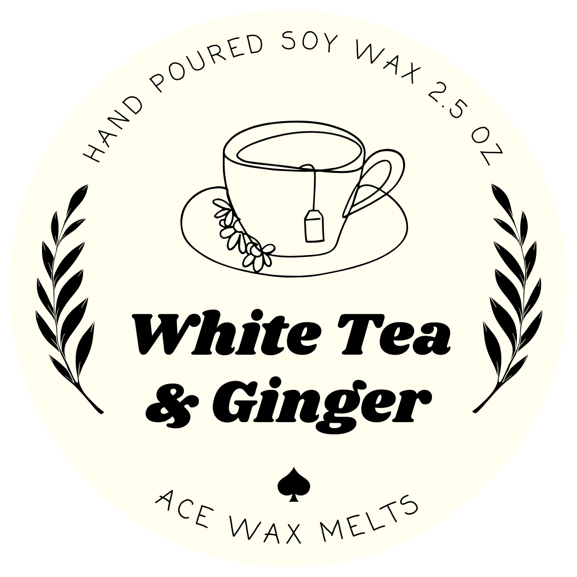 White Tea & Ginger - 2.5oz Wax Melts